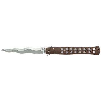 Navaja Cold Steel Ti-Lite con hoja de acero AUS 10A de 15.20 cm y empuñadura de Zytel de 17.80 cm
