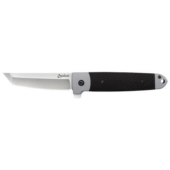Navaja Cold Steel Oyabun 26T con hoja de acero 4034SS de 8.90 cm y empuñadura de Griv-Ex/Kray-Ex de 12.10 cm