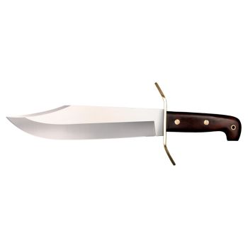 Daga Cold Steel Wild West Bowie 81B con hoja de acero 1090 High Carbon de 27.30 cm y empuñadura de Palisandro de 13.30 cm