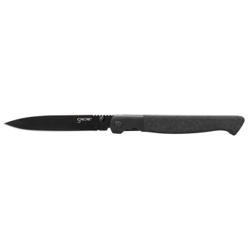 Navaja Cold Steel Spector Drop Point FL39SDP con hoja de acero Acero inoxidable 20CV de 7.60 cm y empuñadura de Fibra de carbono de 12.70 cm