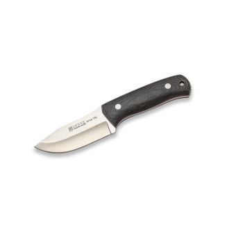 Cuchillo Joker Erizo TS-2 CM142 con hoja de acero böhler N695 de 9,5 cm y empuñadura de micarta negra de 11 cm. Funda de cuero