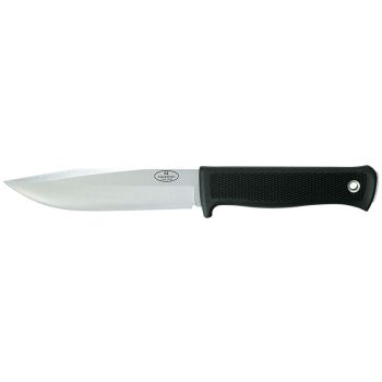 Cuchillo Fällkniven Forest Knife S1 con hoja de acero VG10 de 13.0 cm y empuñadura de Thermorun (material de polímero resistente) de 11.7 cm