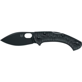Navaja Fox ZERO 2.0 DESERT WARRIOR FX-311 B con hoja de acero Becut de 7 cm y empuñadura de FRN negro  de 9.5 cm