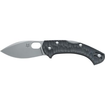 Navaja Fox ZERO 2.0 DESERT WARRIOR FX-311 GY con hoja de acero Becut de 7 cm y empuñadura de FRN Gris  de 9.5 cm