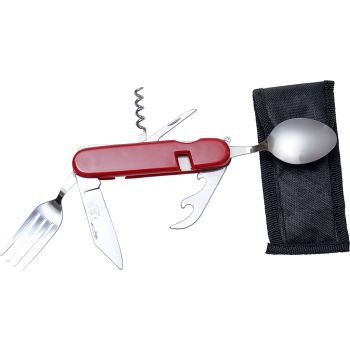Cubierto de camping con funda de nylon JKR 0467.