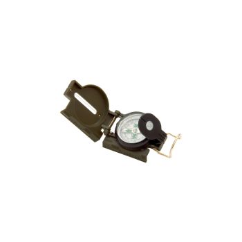 Brujula metalica verde militar JKR 2529.