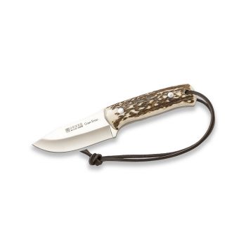 Cuchillo Joker Erizo TS-2 CM142 Edición Especial de Tertulias Camperas con hoja de acero böhler N695 de 9,5 cm y empuñadura de micarta gris/negra especial con separadores azules de 11 cm. Funda a elegir