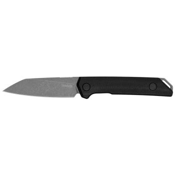 Cuchillo Kershaw Mini Iridium 1051 con hoja de acero D2 de 7.9 cm y empuñadura de Micarta de 10.1 cm