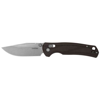 Navaja Kershaw Maneuver 1438 con hoja de acero 8Cr13MoV de 8 cm y empuñadura de GFN de 10.7 cm