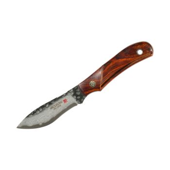 Compre aquí su Cuchilo Mcusta SPORT 300 Madera del desierto MC-233DI con hoja de acero Damasco de 7,6 cm y empuñadura de madera de hierro de 8,9 cm, ¡somos su cuchillería de Albacete!