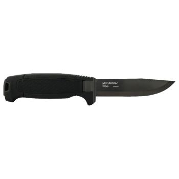 Cuchillo rakniv Amberg Carbon BlackBlade - Cielos Negros 14698 con hoja de acero Carbono de 10.9 cm y empuñadura de Polímero de 12.2 cm