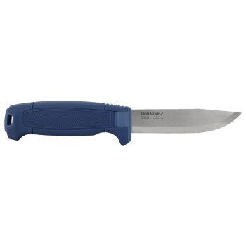 Cuchillo rakniv Ámbar Inox - ntañas Azules 14743 con hoja de acero Reciclado sueco de 10.9 cm y empuñadura de Polímero de 12.2 cm