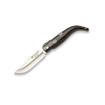 Navaja Joker NF158 Albaceteña con hoja de acero MoVa de 8 cm y empuñadura de asta de búfalo de 10,5 cm