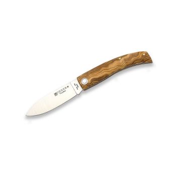 Navaja Joker NO161 Tucán con hoja acero 420 de 7,5 cm y empuñadura de madera de olivo de 9,5 cm