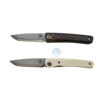 Navaja Salamandra EDC 310013 con hoja de acero Böhler N690Co de 7 cm y empuñadura de 9 cm de fibra de carbono