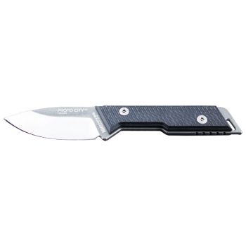 Cuchillo NN Knives Proto City con hoja de acero 14C28N de 7.90 cm y empuñadura de G10 de 11.40 cm