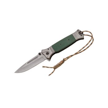 Navaja de rescate JKR PRO 10.022 con hoja de acero 3cr13mov de 9,5 cm y empuñadura de G-10.