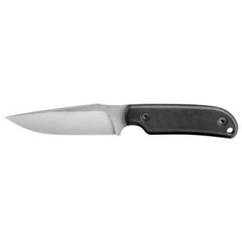 Cuchillo TB OUTDOOR Commandeur Negro con hoja de acero ALENOX de 11.5 cm y empuñadura de G10 de 10.3 cm