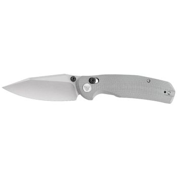 Navaja Trivisa Hornet-03G JM01GG con hoja de acero 14C28N de 8.5 cm y empuñadura de G-10 de 11.5 cm