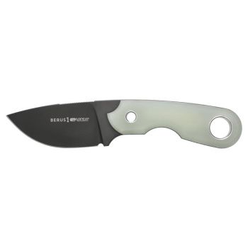 Cuchillo Viper Berus1 DGJ VT4012DGJ con hoja de acero Bohler M390 Microclean de 6,7 cm y empuñadura de G-10 Jade de 8,7 cm
