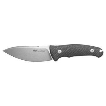 Cuchillo Viper NORDLYS GG VT4044GG con hoja de acero Bohler N690Co de 9,7 cm y empuñadura de G-10 y goma (El material se llama Suretouch negro) de 11 cm