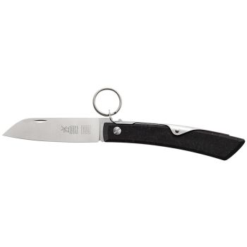 Navaja Windmühlenmesser IBEX 80 8 cm Stonewash POM con hoja de acero Cr7MoV de 8.0 cm y empuñadura de POM de 12.0 cm