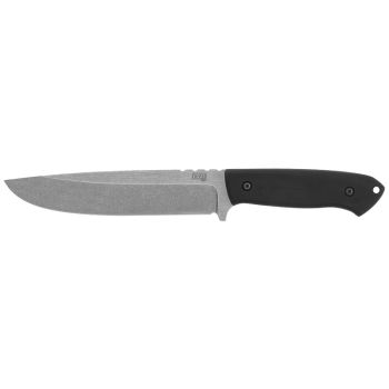 Cuchillo ZA-PAS Expendable con hoja de acero NMV de 15 cm y empuñadura de G-10 de 13 cm
