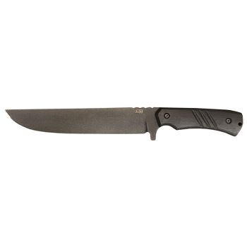 Cuchillo ZA-PAS MWT con hoja de acero 80CrV2 de 14,50 cm y empuñadura de G-10 de 13 cm