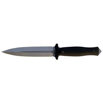 Cuchillo ZA-PAS RH2 Dagger con hoja de acero X50CrMoV15 de 14 cm y empuñadura de G-10 de 14,50 cm