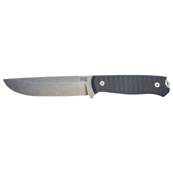 Cuchillo ZA-PAS Vici con hoja de acero NMV de 12 cm y empuñadura de G-10 de 13 cm
