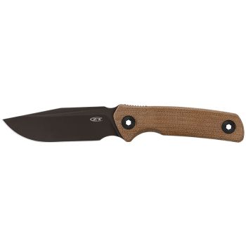 Cuchillo Zero Tolerance Modelo 0004 con hoja de acero CPM Cru Wear de 10.7 cm y empuñadura de Micarta de 12.2 cm
