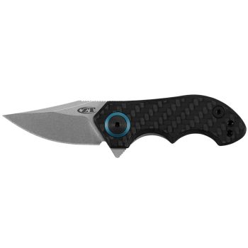 Navajas Zero Tolerance Modelo 0022 con hoja de acero CPM 20CV de 4.9 cm y empuñadura de Fibra de carbono/Titanio de 7.3 cm