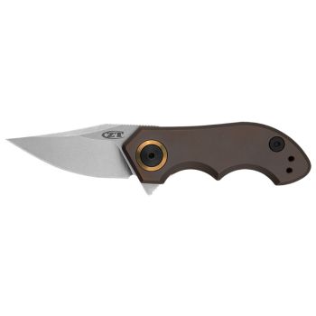 Navajas Zero Tolerance Modelo 0022TIBRZ con hoja de acero CPM 20CV de 4.9 cm y empuñadura de Titanio de 7.3 cm