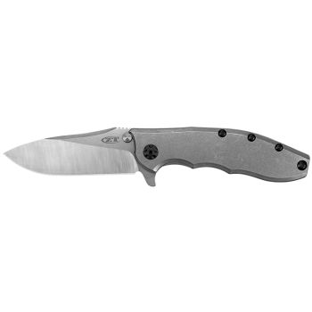 Navajas Zero Tolerance Modelo 0562TI con hoja de acero CPM 20CV de 8.9 cm y empuñadura de Titanio de 12.1 cm