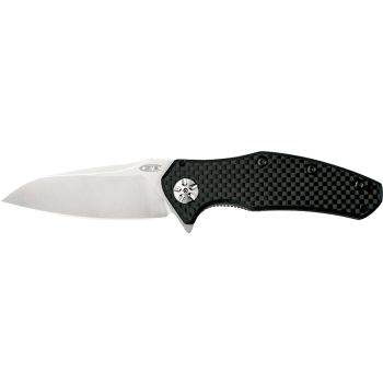 Navajas Zero Tolerance Modelo 0770CF con hoja de acero S35VN de 8.3 cm y empuñadura de Fibra de carbono de 10.9 cm