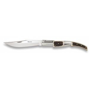 Navaja Árabe Nº00 con hoja de acero 3Cr13Mov de 6.80 cm y empuñadura de Asta Ciervo de 8.70 cm