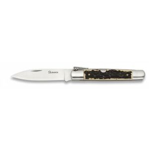 Navaja Machete Nº00 con hoja de acero Carbono de 7.20 cm y empuñadura de Imitación Ciervo de 8.80 cm