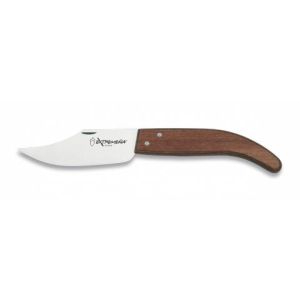 Navaja con hoja de acero 3Cr13Mov de 7.80 cm y empuñadura de Madera de 9.70 cm