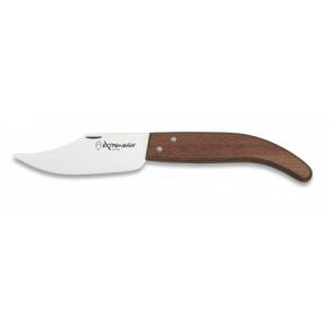 Navaja con hoja de acero 3Cr13Mov de 9.00 cm y empuñadura de Madera de 11.40 cm