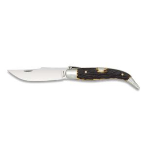 Navaja Teja Nº00 con hoja de acero Carbono de 6.50 cm y empuñadura de Imitación Ciervo de 8.30 cm