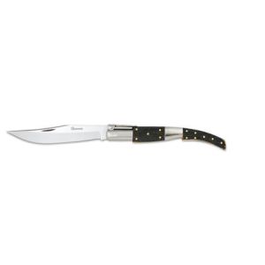 Navaja Árabe Nº 4 con hoja de acero 3Cr13Mov de 16.90 cm y empuñadura de Imitacion CIERVO de 20.00 cm