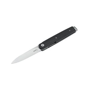 Navaja Böker Plus LRF G10 01BO078 con hoja de acero VG10 de 7,80 cm y empuñadura de G10 de 11,20 cm