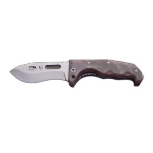 Navaja J&V Navaja Titan MICARTA Camo Pixel ARIDO Funda ECONÓMICA