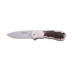 Navaja J&V Navaja Country Ciervo Funda Cuero