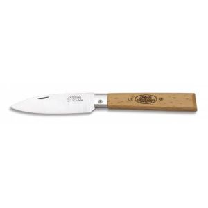 Navaja con hoja de acero 3Cr13Mov de 8.40 cm y empuñadura de Madera de 10.00 cm