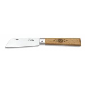 Navaja con hoja de acero 3Cr13Mov de 8.40 cm y empuñadura de Madera de 10.00 cm
