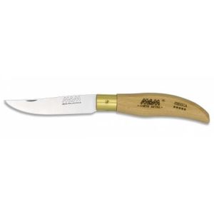 Navaja Iberica con hoja de acero 3Cr13Mov de 9.00 cm y empuñadura de Madera de 11.30 cm