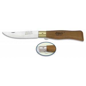 Navaja Duero con hoja de acero 3Cr13Mov de 9.00 cm y empuñadura de Madera de 11.40 cm
