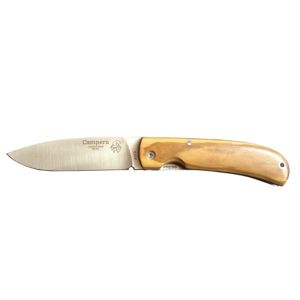 Navaja J&V Campera olivo acero carbono XC75