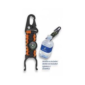 Paracord Naranja para botellas con bruj 